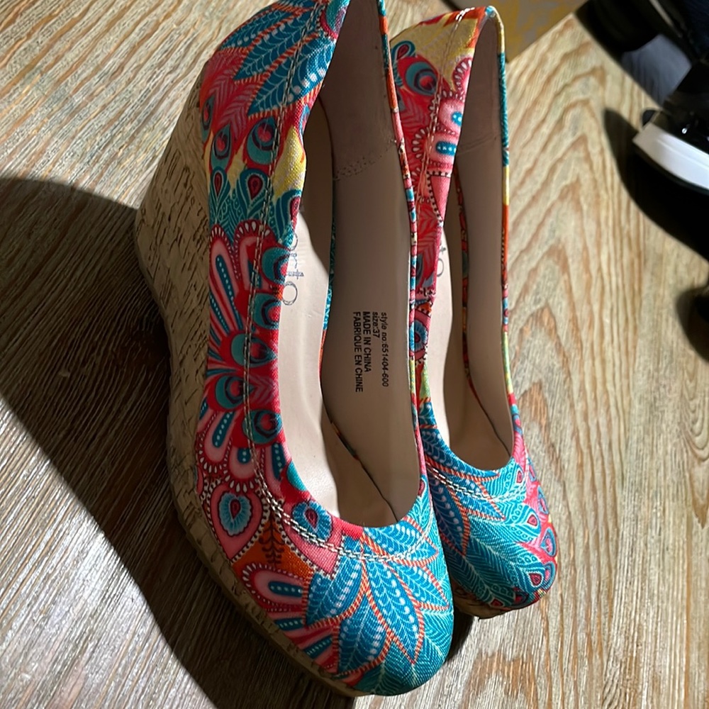 Chaussure compensé Alberto